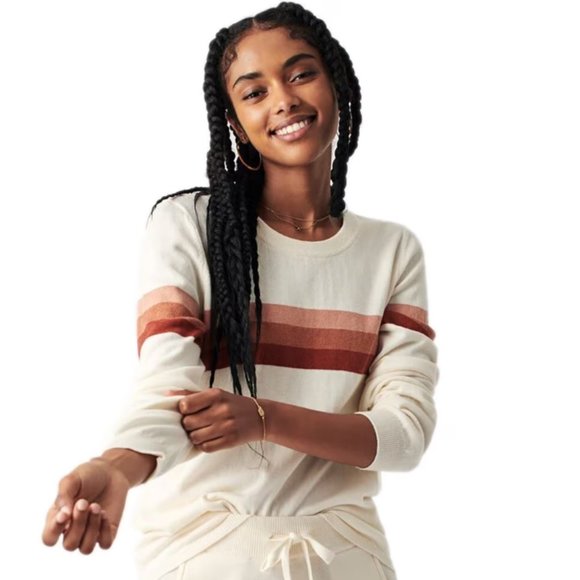 SOLD OUT ONLINE New Faherty Horizon Surf Stripe Sweater - Picture 1 of 8